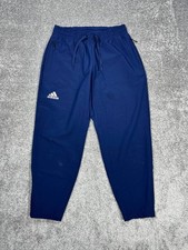 Adidas Joggers Womens Large Blue Performance Running Gym Read
