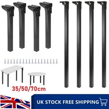 4pcs Heavy Duty Folding Table Leg Bed Cabinet Sofa Desk Feet Hinged Table Legs