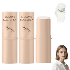 2pcs Scar Solutions Silicone Scar Stick, Made of 60 Silicone, Lightweight Eas