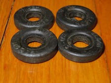 1960s Slot Car Tires - Set Of 4 Eldon 750-15 Super Speed Racing