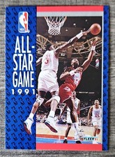 1991-92 Fleer - 1991 All-Star Game Michael Jordan, Karl Malone, Patrick Ewing...