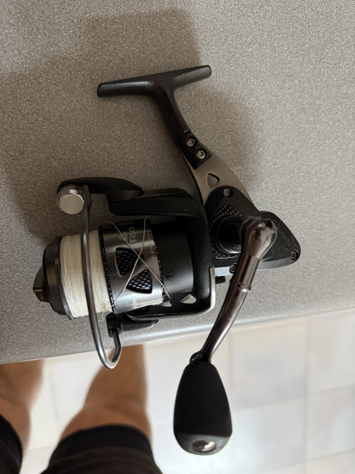 Okuma Trio 30 Spinning Reel With 12 Pound Fireline