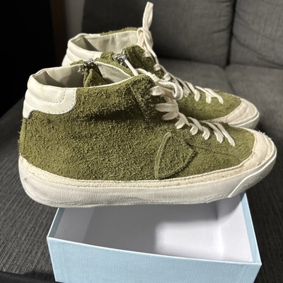 NEW MEN'S PHILIPPE MODEL PARIS PLAISIR HIGH MAN SNEAKERS SIZE 42