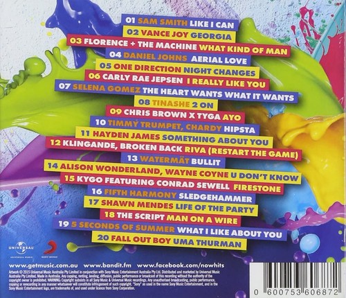 Various Artists Now 2015 Vol 1 / Various (CD) - Bild 2 von 2