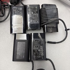Lot of 5 Genuine HP Laptop Charger AC Power Adapter 65W USB-C Tip
