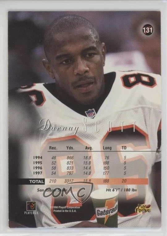 1998 Playoff Prestige Darnay Scott #131 - Image 2 of 2