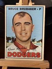 1967 Topps #276 Bruce Brubaker Los Angeles Dodgers