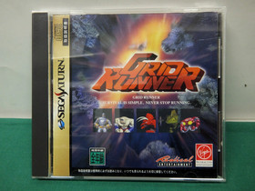 Sega Saturn -- Grid Runner -- included spine card. *JAPAN GAME!!* SS. 17073