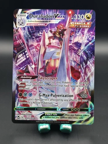 Pokemon TCG Duraludon VMAX TG21/TG30 Holofoil SWSH12: Silver Tempest Trainer