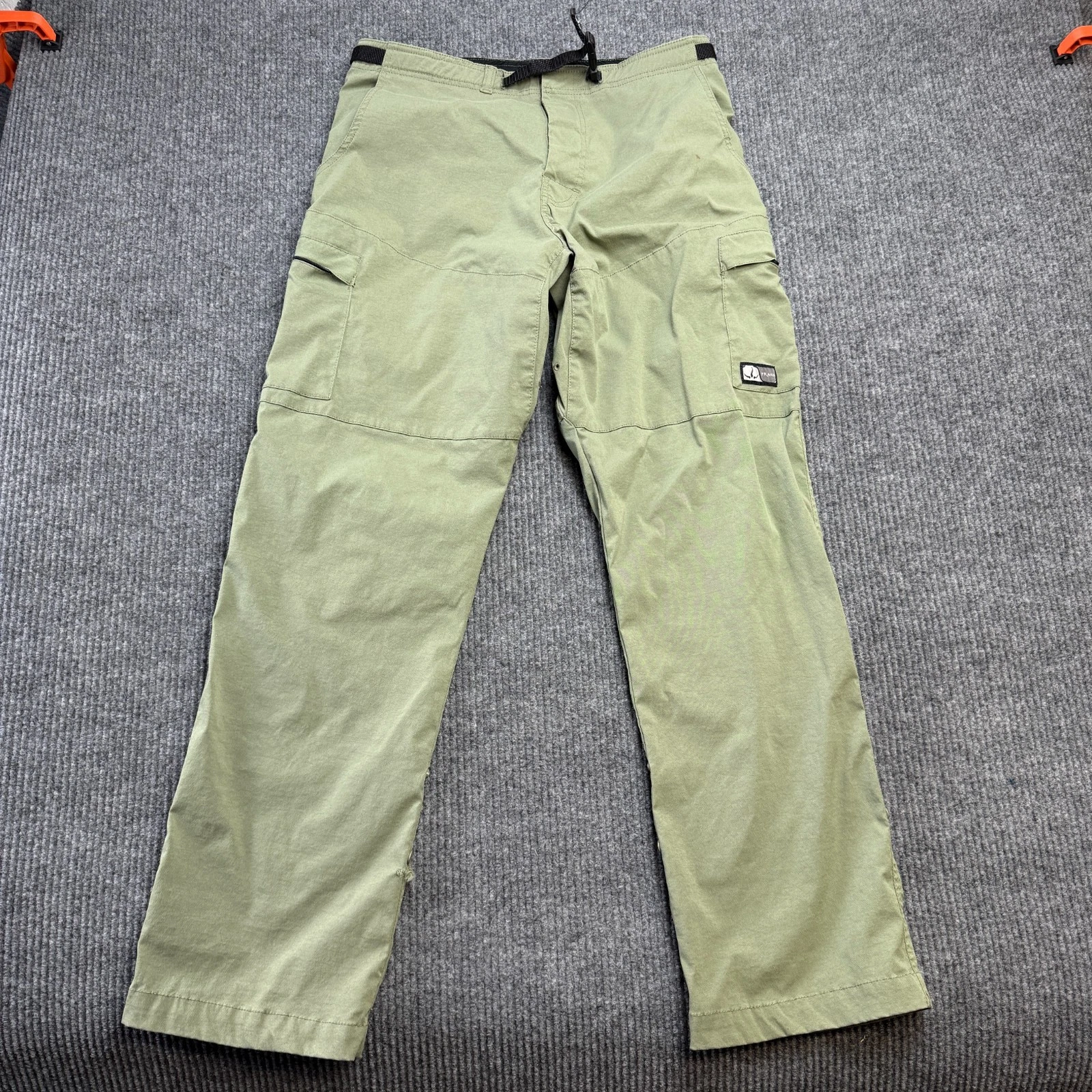 Prana Pants Mens Medium 34x33 Green Nylon Belted Convertible Roll Up Hiking Trek
Opens in a new wind
