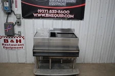 Glastender IBA-24-CP10-ED DBA-12 Underbar Ice Well Bin 10 Circuit Cold Plate 3'