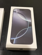 Apple iPhone 16 Pro White Titanium 256gb Box ONLY No Phone