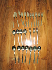 &Ouml;STERREICH Vintage Edelstahl 18/8 Berndorf Nicro Besteckset 25 Teile