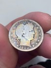 1902-P Silver Barber Quarter 25c, Colorful Rainbow Album Toning — photo 7