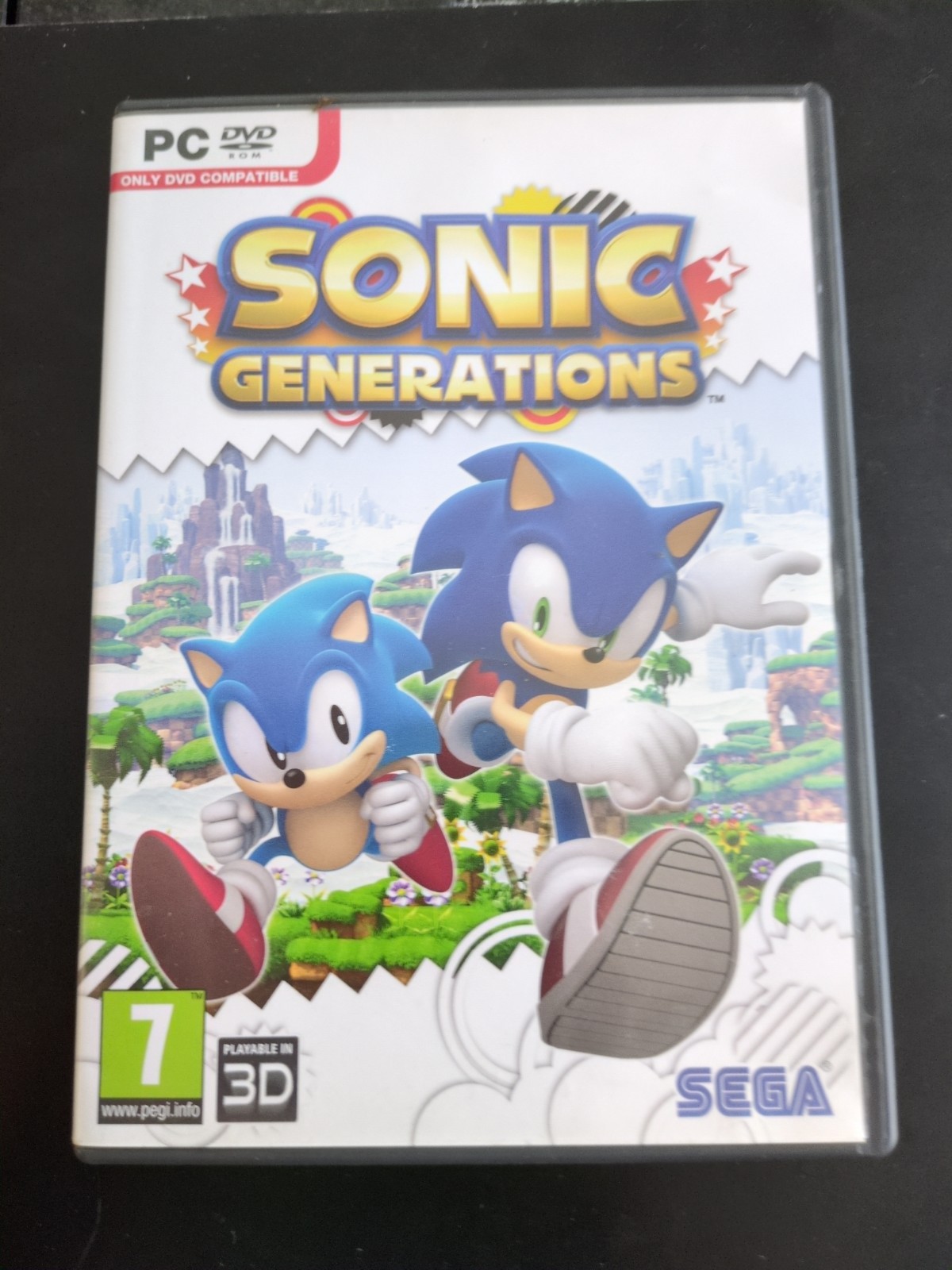 Sonic Generations (PC-DVD Rom) Free Postage!!