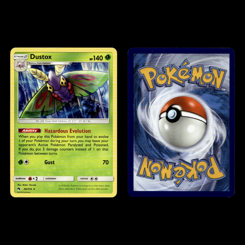 Dustox Cascoon Wurmple 25.0 Platinum Pokemon Cards Collection Set TCG - Picture 4 of 15