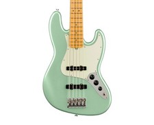 Used Fender American Professional II Jazz Bass V - Mystic Surf Green