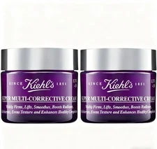 Pack of 2  Kiehl's Super Multi-Corrective Anti-Aging Face and Neck Cream1.7oz x2