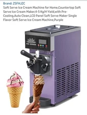 SOFT SERVE ICE CREAM MACHINE WITH PRECOOLING NEW IN BOX