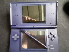 Nice Nintendo DS Lite Navy Blue Console w Sty...