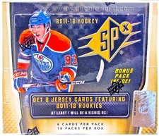 2011/12 Upper Deck SPx Hockey Hobby Box