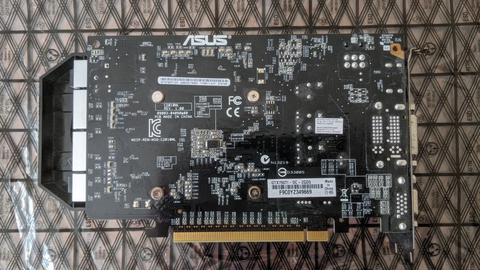 Asus nVidia GeForce GT750Ti OC 2GB DDR5 - Image 3 of 4