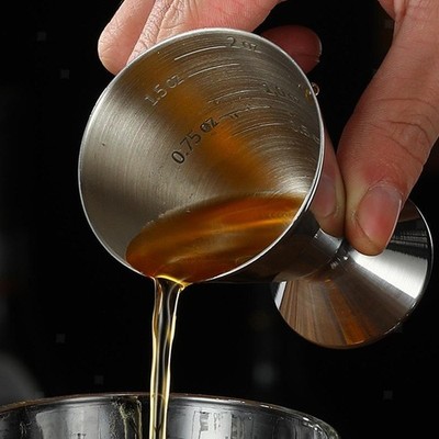 Jigger für Barkeeper, 2 oz, Barkeeper-Werkzeug für , Küche, Whiskey