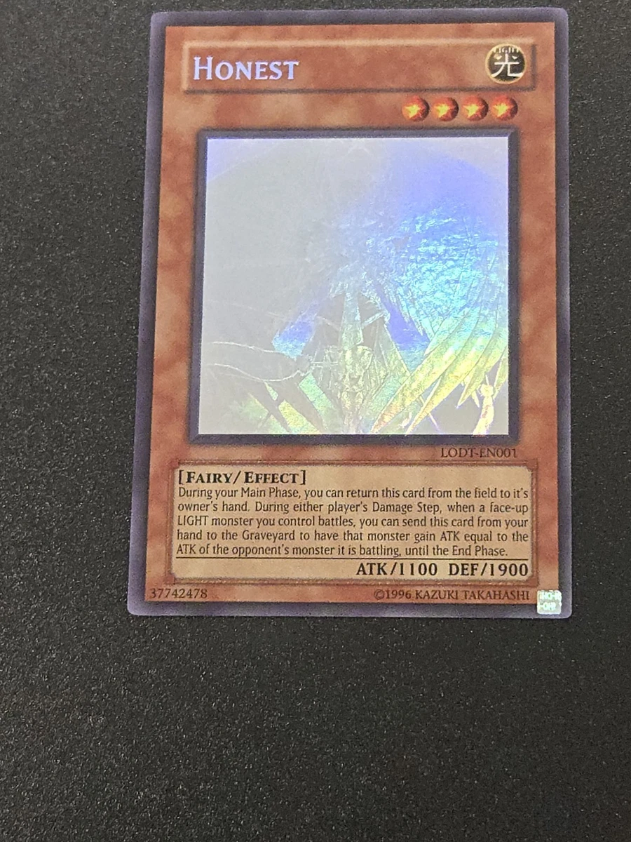 Yu-Gi-Oh! TCG Honest Ghost Rare Individual Collectible Card Game