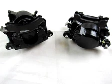 78-88 GM Metric Front Loaded Brake Calipers pair R&L Black Finish  B12502BK-L/R
