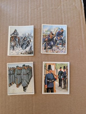 1931 Das Reichsheer und Seine Tradition Waldorf-Astoria #81,89,97,98 near mint.