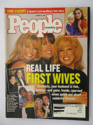 PEOPLE MAGAZINE OCTOBER 14, 1996 REAL LIFE FIRST WIVES GOLDIE HAWN DIANE KEATON