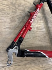Redline Conquest Team CX Gravel Bike Frameset Cantilever Rim Brake QR 54cm Red