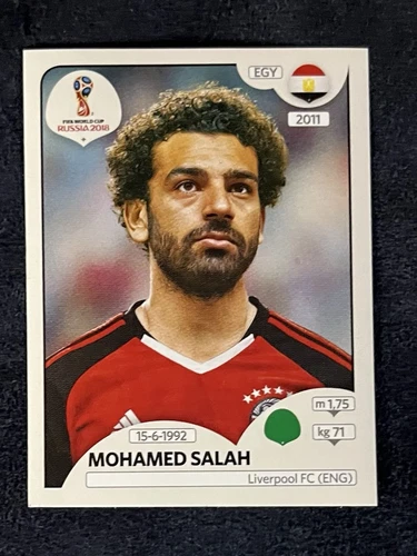 Panini Worldcup 2018 Russia # 78- Mohamed Salah - Egypt