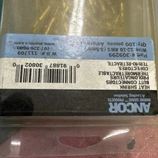 New ( 35 ) Lot Ancor Yellow 12-10 Heat Butt Connectors
