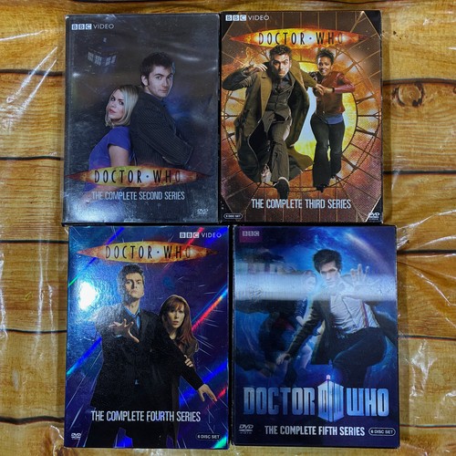 Doctor Who komplette Serie Box Sets 2-5 DVD BBC David Tenent Matt Smith