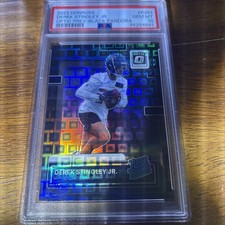 2022 Donruss Derrick Stingley Junior Optic Preview Black Pandora /25    PSA 10