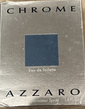 Chrome By Azzaro Eau De Toilette Spray 50ml/1.69fl.oz. New Sealed