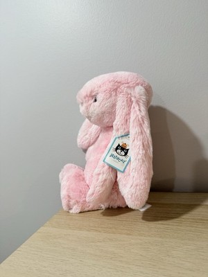 NWT Medium Bashful Peony Bunny Jellycat - Retired & Authentic