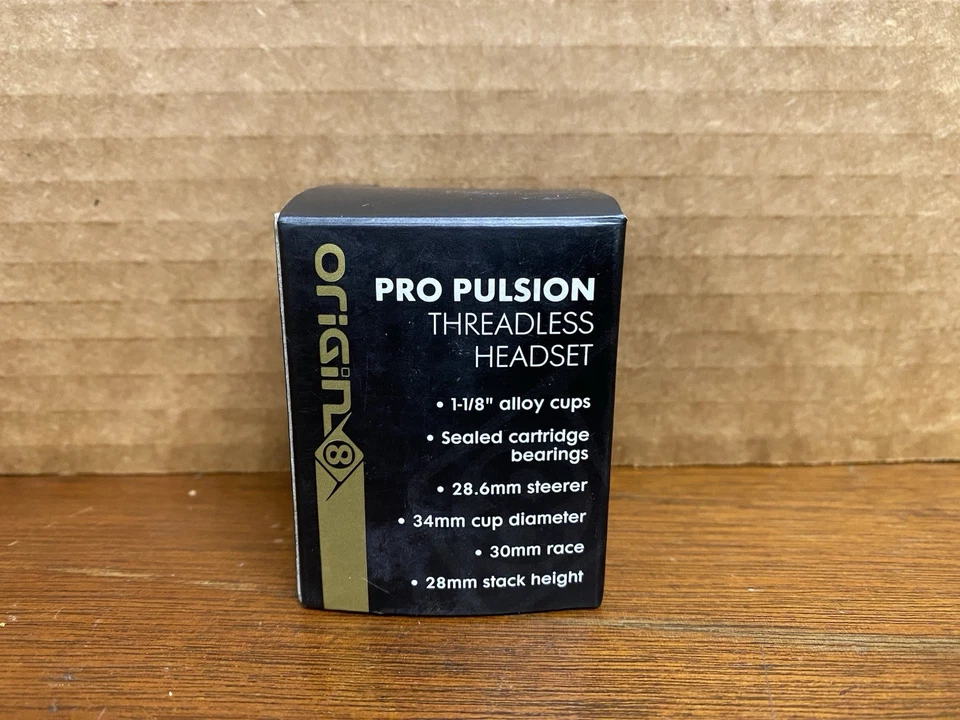 Auriculares de bicicleta Origin8 SSR Pro Pulsion sin rosca color negro anodizado Foto 2 de 4