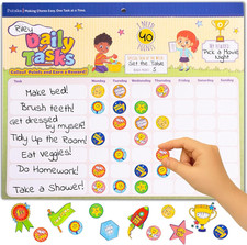 Potty Training and Chore Chart, 26 Boards, 1528 Stickers