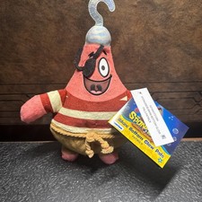 SpongeBob Movie Search for SquarePants Bikini Bottom Glow Pals 8" Patrick Plush
