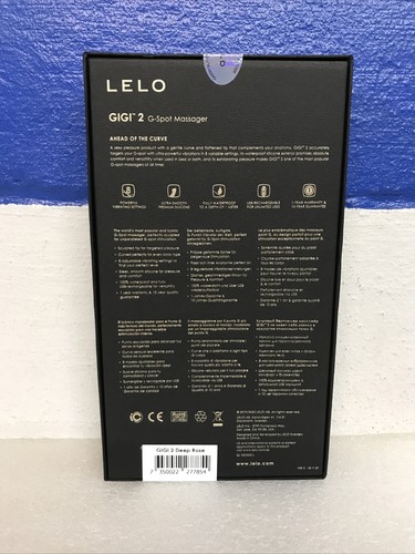 Lelo Gigi 2 Massager Deep Rose New Sealed - Picture 3 of 5