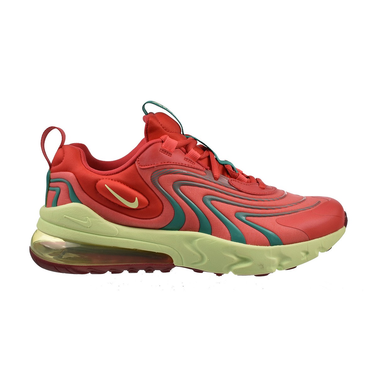 Nike Air Max 270 React ENG (GS) Big Kids' Shoes Track Red-Magic Ember  CD6870-601