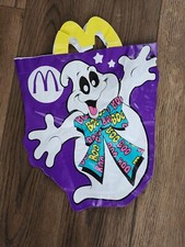 Vintage McDonald's Happy Meal Trick or Treat Bag Boo 11" x 9-1/2"