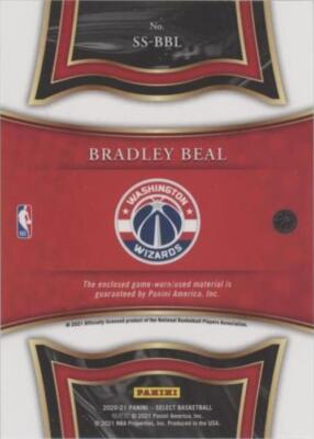 2020-21 Panini Select - Bradley Beal #SS-BBL for sale | eBay