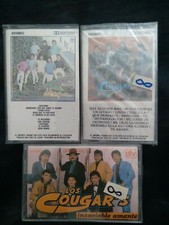 Los Cougar's- DLV/Musart- 3 Casettes- Nuevos