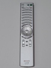 Original Sony RM-Y914 OEM Metal TV Remote Silver   TESTED  MINT