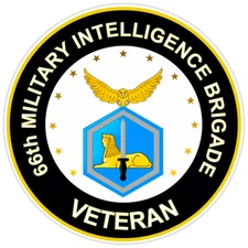 1066th Military Intelligence Brigade Veteran Bumper Sticker Military Decal 5"