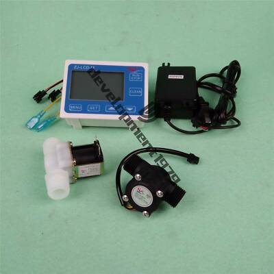 ZJ LCD M G1 '' Durchfluss Wasser Sensor Meter + Digital LCD Display Control +