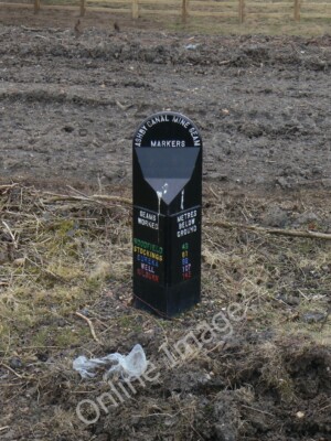 Photo 6x4 Ashby Canal Mine Seam Marker Measham A series of these markers  c2010